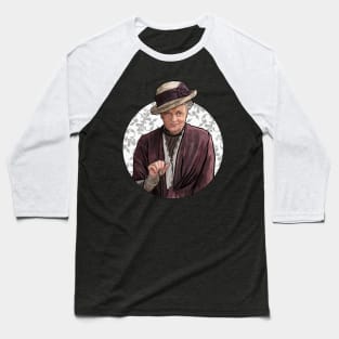 Maggie Smith Dowager Countess Downton Abbey Arts Decoratifs Geometric Shapes Astronomy In Your Home Baseball T-Shirt